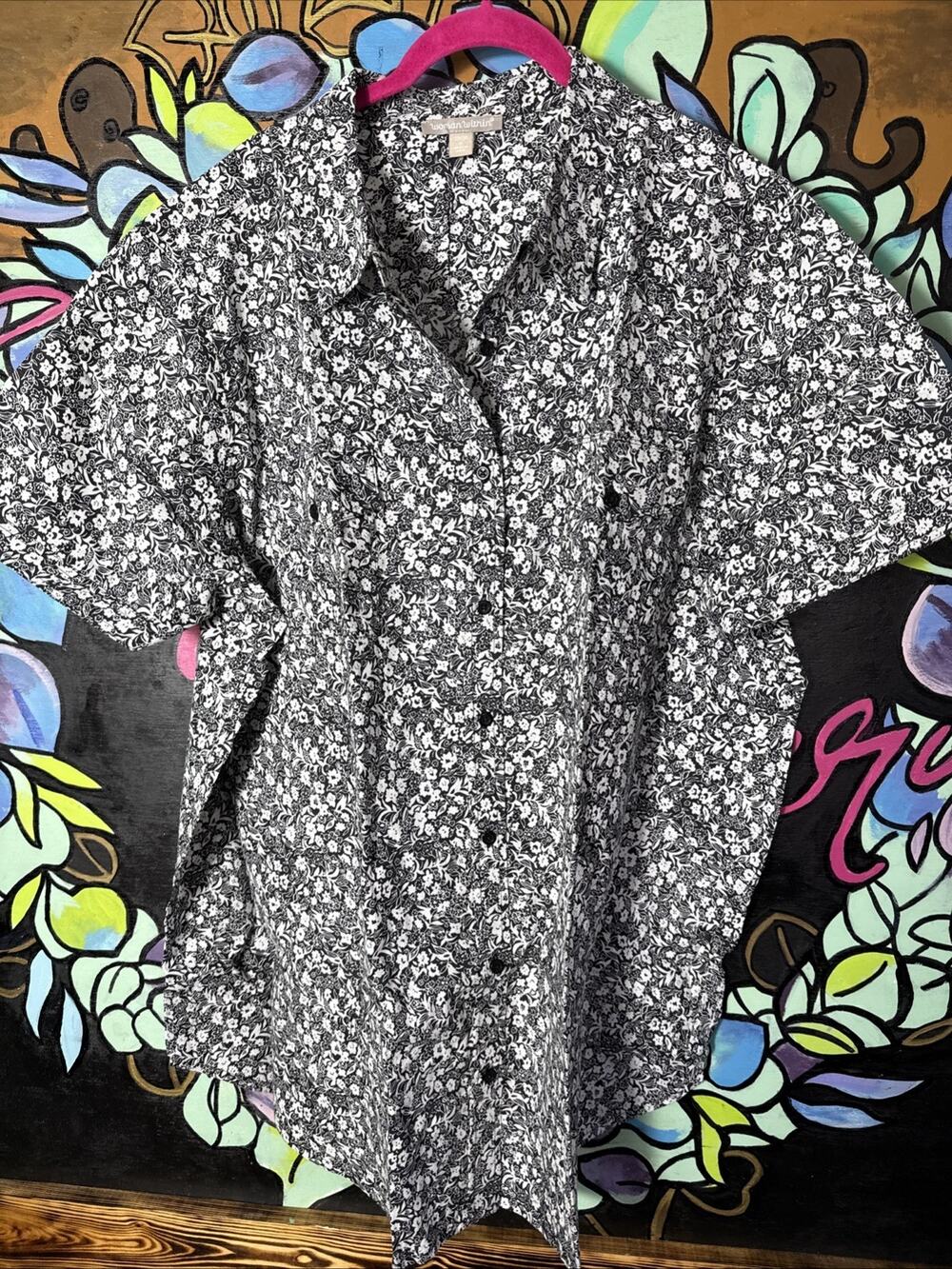 Woman Within Button Down Top, 22/24 1X